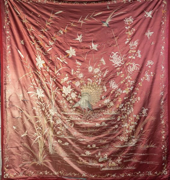 Arte Cinese : 'Grande tessuto in seta Cina, fine XIX secolo '  - Asta ASTA 268 - ARTE ORIENTALE - Associazione Nazionale - Case d'Asta italiane