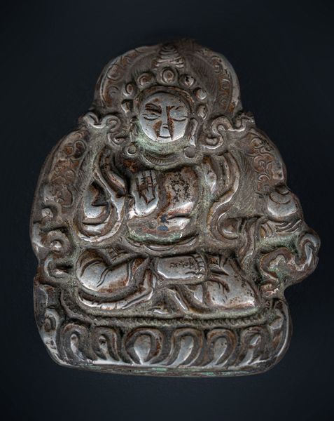 Arte Himalayana : 'Amuleto in argento Tibet, XVIII secolo '  - Asta ASTA 268 - ARTE ORIENTALE - Associazione Nazionale - Case d'Asta italiane