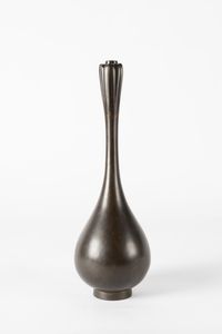 ARTE GIAPPONESE - 'Vaso testa d'aglio in bronzo Giappone, inizio XX secolo '