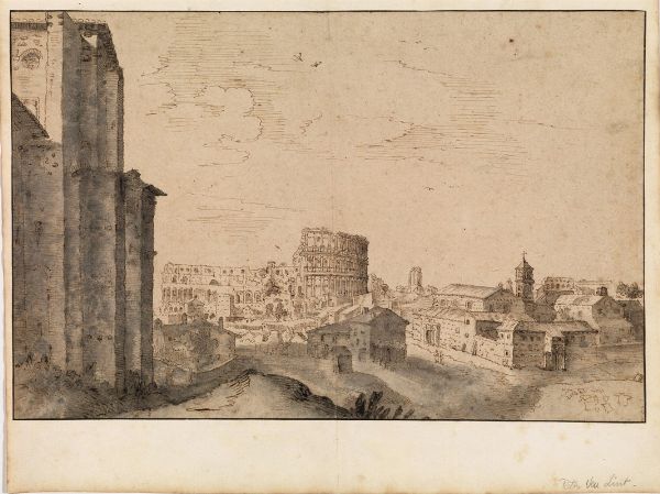 Peter van Lint  - Asta Opere su carta: disegni, dipinti e stampe dal secolo XV al XIX - Associazione Nazionale - Case d'Asta italiane