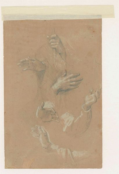Giuseppe Bezzuoli  - Asta Opere su carta: disegni, dipinti e stampe dal secolo XV al XIX - Associazione Nazionale - Case d'Asta italiane