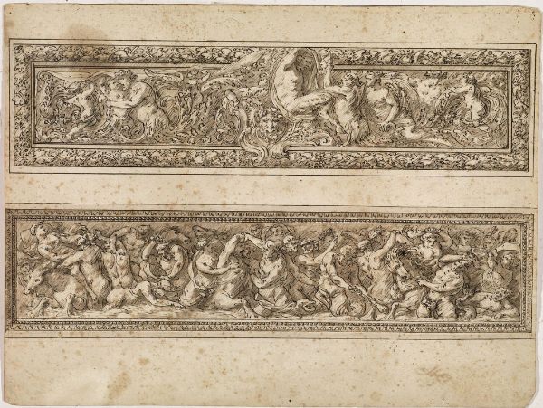 Jean Le Pautre  - Asta Opere su carta: disegni, dipinti e stampe dal secolo XV al XIX - Associazione Nazionale - Case d'Asta italiane