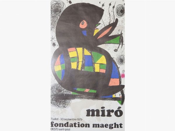 Joan Mir : Fondation Maeght  - Asta House sale: Arte e Design da villa 