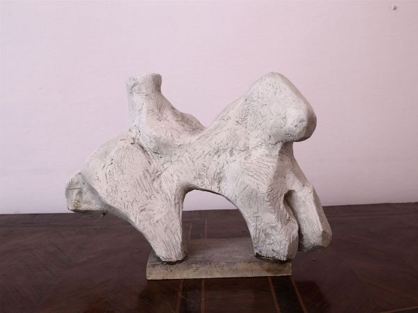 Ugo Guidi : Figura a Cavallo  - Asta House sale: Arte e Design da villa 