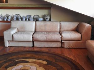 Sistema di sedute modulari a cinque posti  - Asta House sale: Arte e Design da villa 