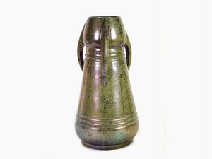Galileo Chini : Vaso in terracotta smaltata, Manifattura Fornaci di San Lorenzo, 1910  - Asta House sale: Arte e Design da villa 
