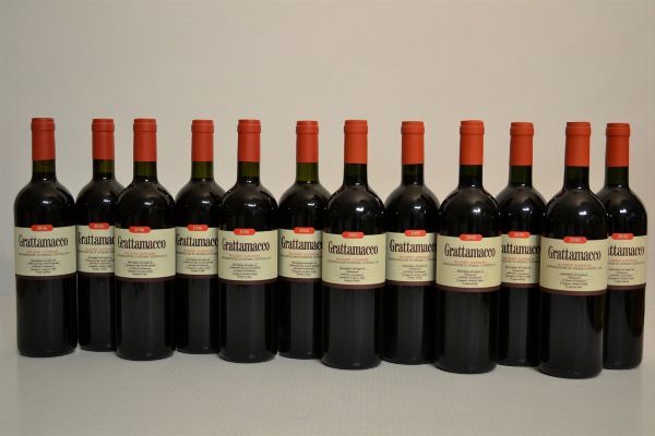 Grattamacco Podere Grattamacco  - Asta Una Prestigiosa Selezione di Vini e Distillati da Collezioni Private - Associazione Nazionale - Case d'Asta italiane