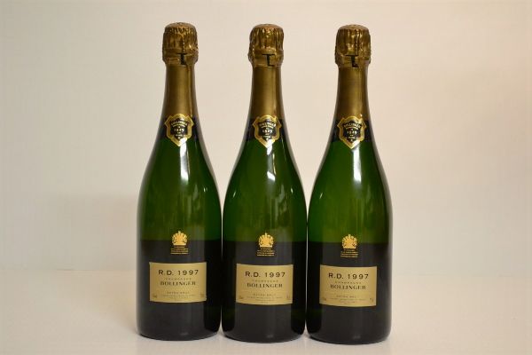 Bollinger R.D. 1997  - Asta Una Prestigiosa Selezione di Vini e Distillati da Collezioni Private - Associazione Nazionale - Case d'Asta italiane
