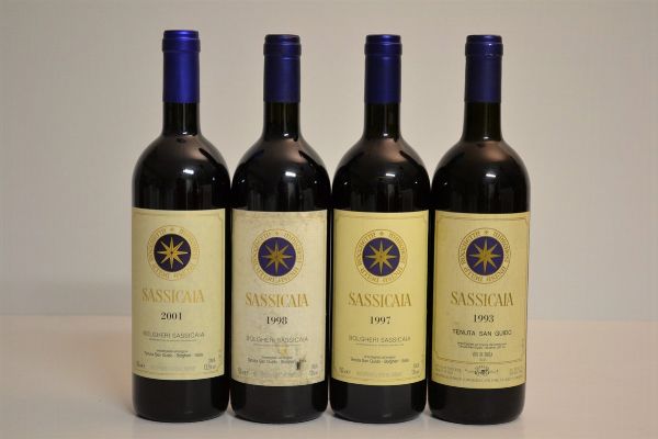 Sassicaia Tenuta San Guido  - Asta Una Prestigiosa Selezione di Vini e Distillati da Collezioni Private - Associazione Nazionale - Case d'Asta italiane