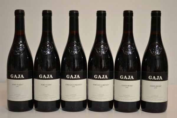 Selezione Gaja 1998  - Asta Una Prestigiosa Selezione di Vini e Distillati da Collezioni Private - Associazione Nazionale - Case d'Asta italiane