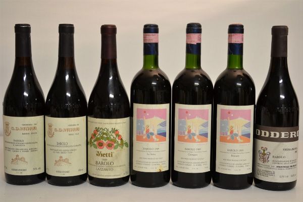 Selezione Barolo 1989  - Asta Una Prestigiosa Selezione di Vini e Distillati da Collezioni Private - Associazione Nazionale - Case d'Asta italiane
