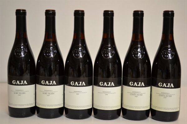 Selezione Gaja 1985  - Asta Una Prestigiosa Selezione di Vini e Distillati da Collezioni Private - Associazione Nazionale - Case d'Asta italiane