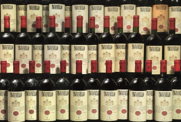 Tignanello Antinori  - Asta Una Prestigiosa Selezione di Vini e Distillati da Collezioni Private - Associazione Nazionale - Case d'Asta italiane