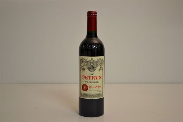 Pétrus 2015  - Asta Una Prestigiosa Selezione di Vini e Distillati da Collezioni Private - Associazione Nazionale - Case d'Asta italiane