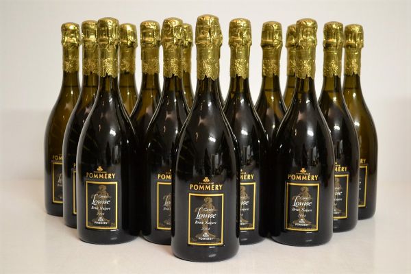 Cuvée Louise Brut Nature Pommery 2004  - Asta Una Prestigiosa Selezione di Vini e Distillati da Collezioni Private - Associazione Nazionale - Case d'Asta italiane