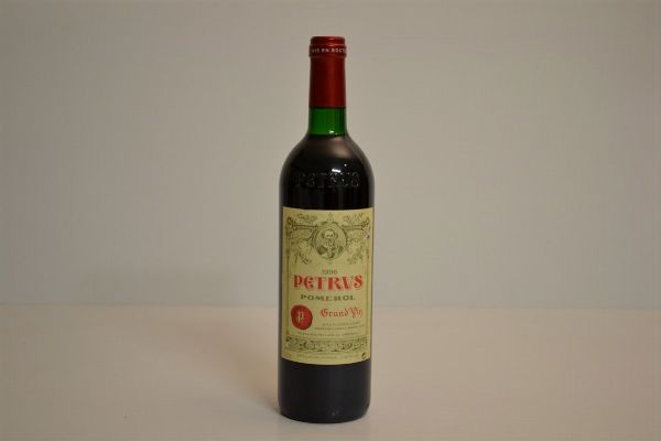 Pétrus 1996  - Asta Una Prestigiosa Selezione di Vini e Distillati da Collezioni Private - Associazione Nazionale - Case d'Asta italiane
