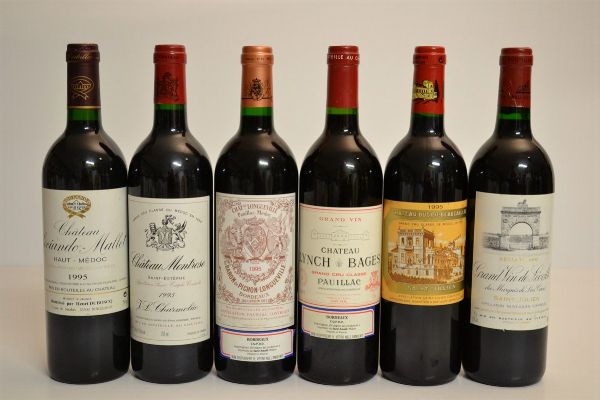 Selezione Bordeaux 1995  - Asta Una Prestigiosa Selezione di Vini e Distillati da Collezioni Private - Associazione Nazionale - Case d'Asta italiane