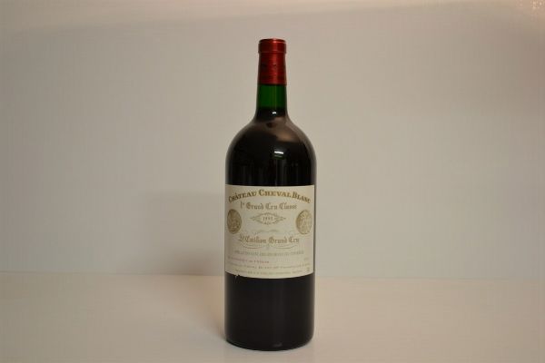 Château Cheval Blanc 1995  - Asta Una Prestigiosa Selezione di Vini e Distillati da Collezioni Private - Associazione Nazionale - Case d'Asta italiane
