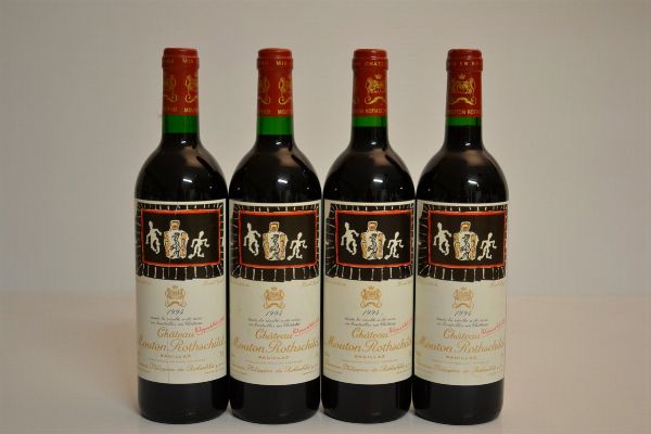 Château Mouton Rothschild 1994  - Asta Una Prestigiosa Selezione di Vini e Distillati da Collezioni Private - Associazione Nazionale - Case d'Asta italiane