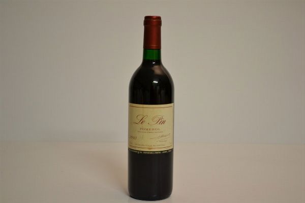 Le Pin 1993  - Asta Una Prestigiosa Selezione di Vini e Distillati da Collezioni Private - Associazione Nazionale - Case d'Asta italiane