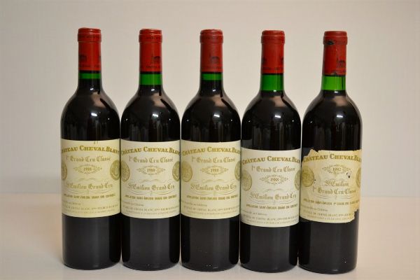 Château Cheval Blanc  - Asta Una Prestigiosa Selezione di Vini e Distillati da Collezioni Private - Associazione Nazionale - Case d'Asta italiane