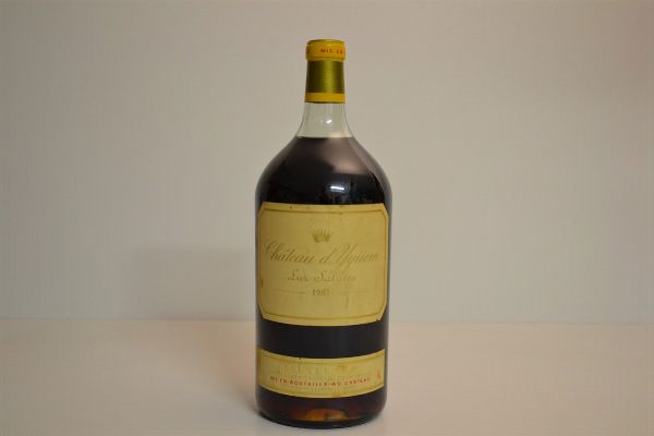 Château d’Yquem 1987  - Asta Una Prestigiosa Selezione di Vini e Distillati da Collezioni Private - Associazione Nazionale - Case d'Asta italiane