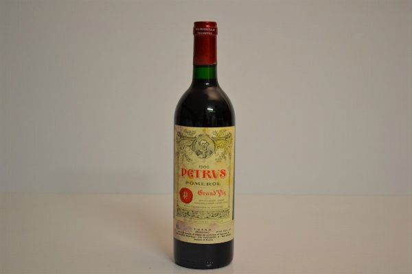 Pétrus 1986  - Asta Una Prestigiosa Selezione di Vini e Distillati da Collezioni Private - Associazione Nazionale - Case d'Asta italiane