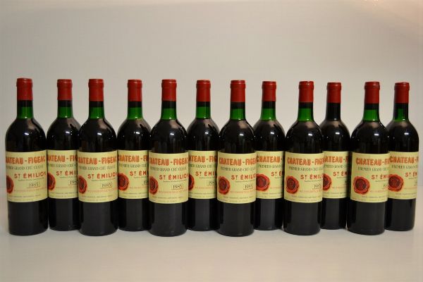 Chteau Figeac 1985  - Asta Una Prestigiosa Selezione di Vini e Distillati da Collezioni Private - Associazione Nazionale - Case d'Asta italiane