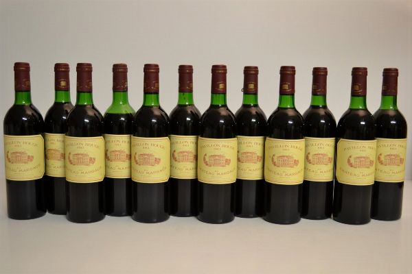 Pavillon Rouge Château Margaux 1983  - Asta Una Prestigiosa Selezione di Vini e Distillati da Collezioni Private - Associazione Nazionale - Case d'Asta italiane