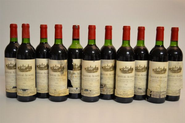 Château Ausone 1983  - Asta Una Prestigiosa Selezione di Vini e Distillati da Collezioni Private - Associazione Nazionale - Case d'Asta italiane