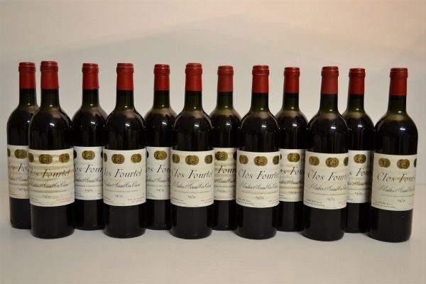 Château Clos Fourtet 1979  - Asta Una Prestigiosa Selezione di Vini e Distillati da Collezioni Private - Associazione Nazionale - Case d'Asta italiane