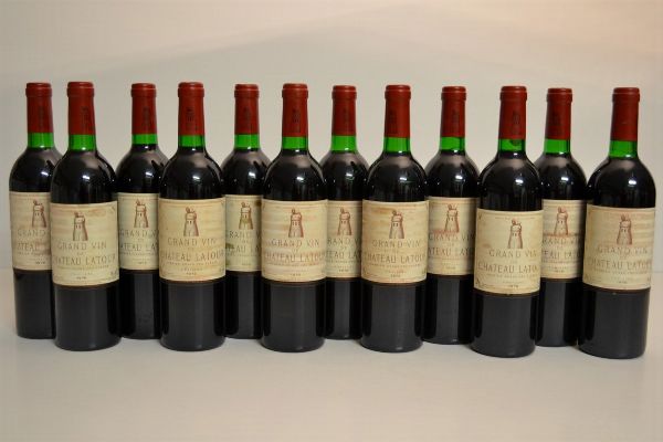 Château Latour 1978  - Asta Una Prestigiosa Selezione di Vini e Distillati da Collezioni Private - Associazione Nazionale - Case d'Asta italiane