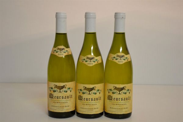 Meursault Les Rougeots Domaine J.-F. Coche Dury  - Asta Una Prestigiosa Selezione di Vini e Distillati da Collezioni Private - Associazione Nazionale - Case d'Asta italiane
