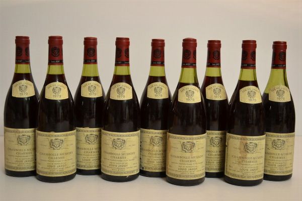 Chambolle Musigny Charmes Domaine Louis Jadot 1979  - Asta Una Prestigiosa Selezione di Vini e Distillati da Collezioni Private - Associazione Nazionale - Case d'Asta italiane