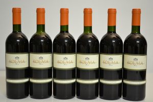 Solaia Antinori 1987  - Asta Una Prestigiosa Selezione di Vini e Distillati da Collezioni Private - Associazione Nazionale - Case d'Asta italiane