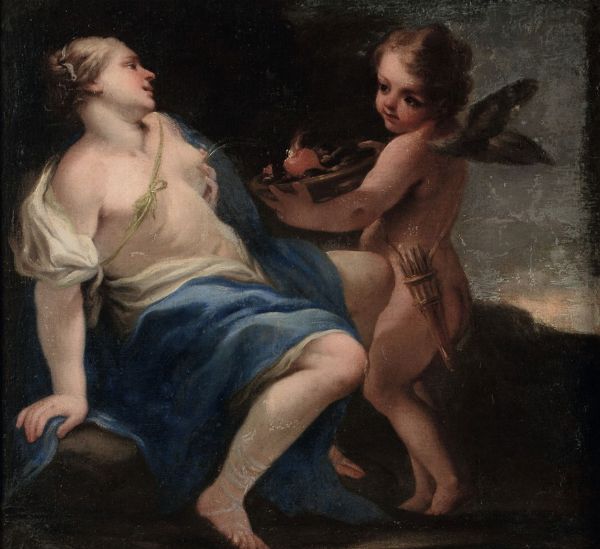 Venere e Cupido  - Asta Antiquariato - Associazione Nazionale - Case d'Asta italiane