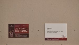 EDMONDO BACCI : Fabbrica  - Asta ASTA DI ARTE MODERNA E CONTEMPORANEA - Associazione Nazionale - Case d'Asta italiane