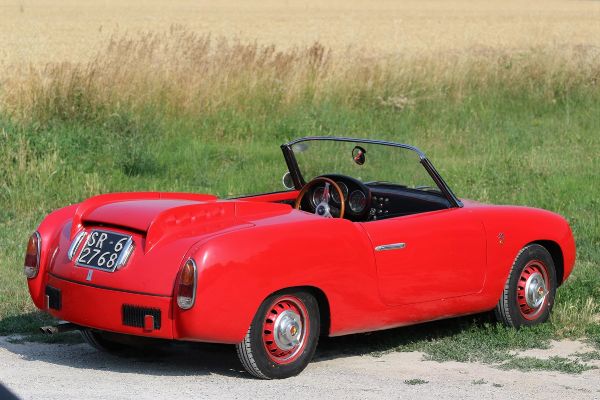 FIAT : Fiat Abarth 750 Spyder (Zagato)  - Asta Automobili da collezione - Associazione Nazionale - Case d'Asta italiane