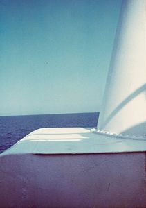 Luigi Ghirri - Images "sea", L'Île Rousse, dalla serie Kodachrome
