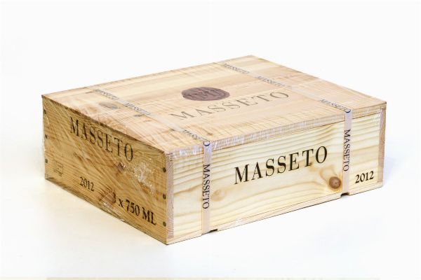 Tenuta dell'Ornellaia, Masseto, 2012  - Asta Vini Pregiati e da Collezione - Associazione Nazionale - Case d'Asta italiane
