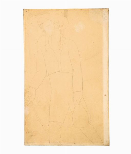 MODIGLIANI AMEDEO : Amedeo Modigliani  - Asta Tesori Ritrovati Impressionisti e Capolavori Moderni da una raccolta privata - Associazione Nazionale - Case d'Asta italiane