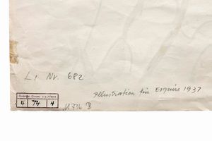 Grosz George : George Grosz  - Asta Tesori Ritrovati Impressionisti e Capolavori Moderni da una raccolta privata - Associazione Nazionale - Case d'Asta italiane