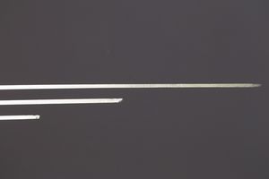 PIACENTINO GIANNI (n. 1945) : Abstract combine (orizontal oval, bars, propeller flames)  - Asta ASTA 271 - ARTE MODERNA E CONTEMPORANEA - Associazione Nazionale - Case d'Asta italiane