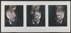BACON FRANCIS (1909 - 1992) : Three Studies for a Self-Portrait.  - Asta ASTA 271 - ARTE MODERNA E CONTEMPORANEA - Associazione Nazionale - Case d'Asta italiane