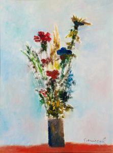 Giovanni Omiccioli - Vaso di fiori