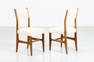 PONTI GIO' (1891 - 1979) - Attrib. Coppia di sedie