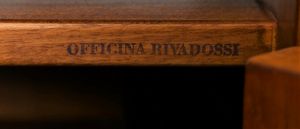 RIVADOSSI GIUSEPPE (n. 1935) : Due mobiletti da soggiorno  - Asta ASTA 272 - DESIGN (online) - Associazione Nazionale - Case d'Asta italiane