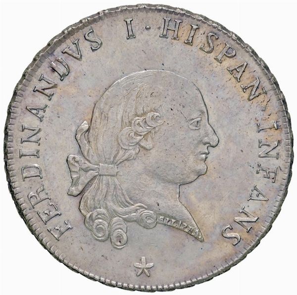 Ferdinando di Borbone (1765-1802)  - Asta Gioielli, Orologi, Argenti, Monete - Associazione Nazionale - Case d'Asta italiane