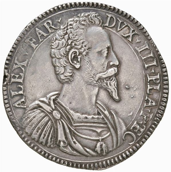 Alessandro Farnese (1586-1591)  - Asta Gioielli, Orologi, Argenti, Monete - Associazione Nazionale - Case d'Asta italiane