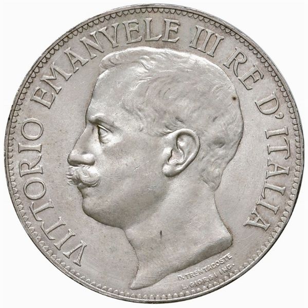 Vittorio Emanuele III (1900-1946)  - Asta Gioielli, Orologi, Argenti, Monete - Associazione Nazionale - Case d'Asta italiane